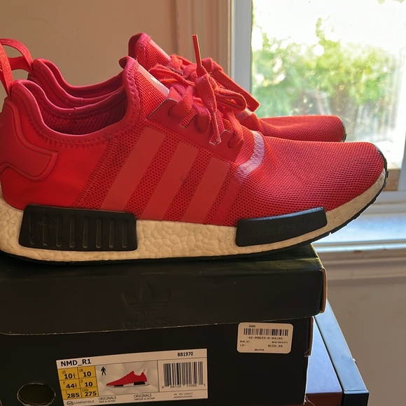 Adidas Nomad (NMD) runner R1 (red/white/black) lightly used (9/10) - Picture 6 of 8